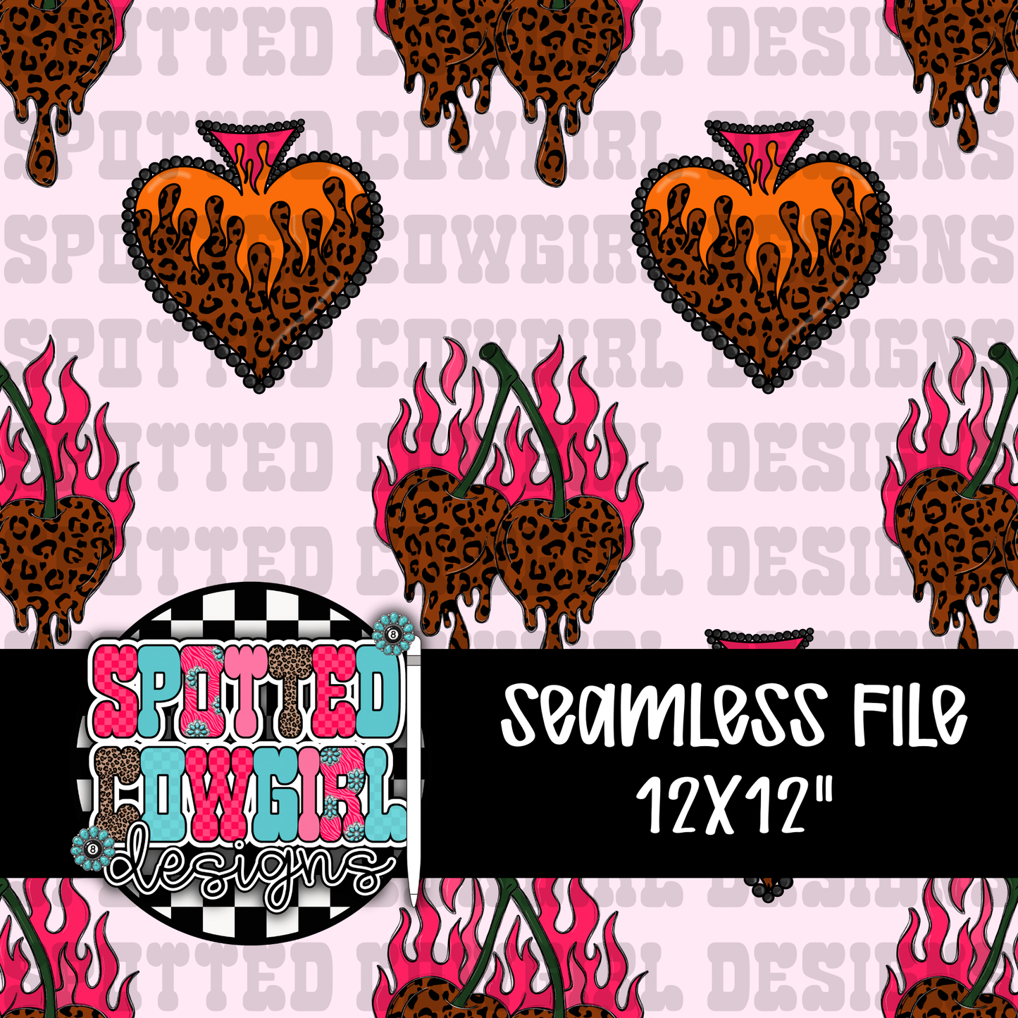 Boujee Spade Blaze Seamless File (LIMITED)