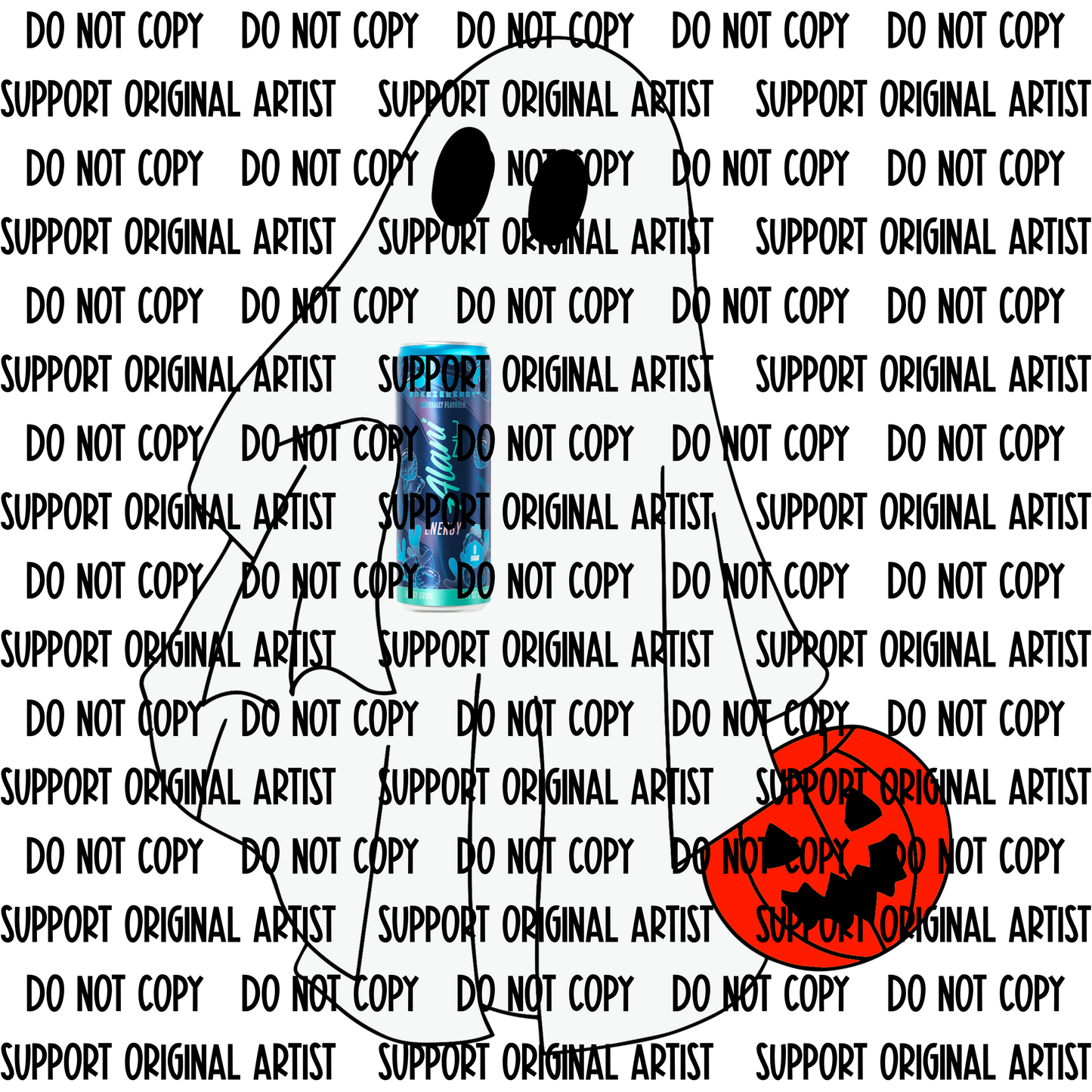 HALLOWEEN DRINK GHOST BREEZYBLUE PNG