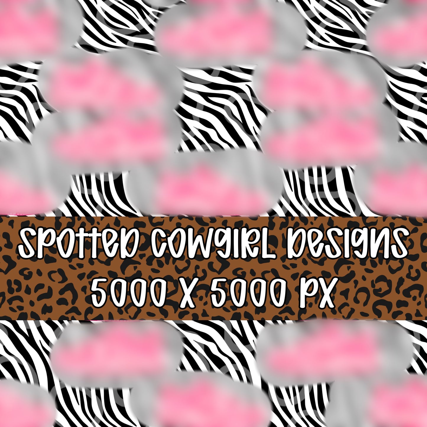 ZEBRA PINK SHOES SEAMLESS FILE