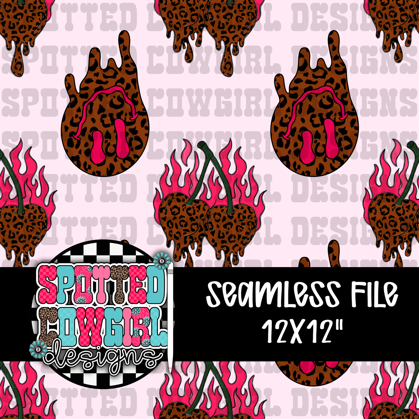 Melted Leopard Madness Seamless File (LIMITED)