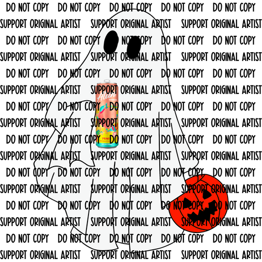 HALLOWEEN GHOST DRINK PNG DRIVE
